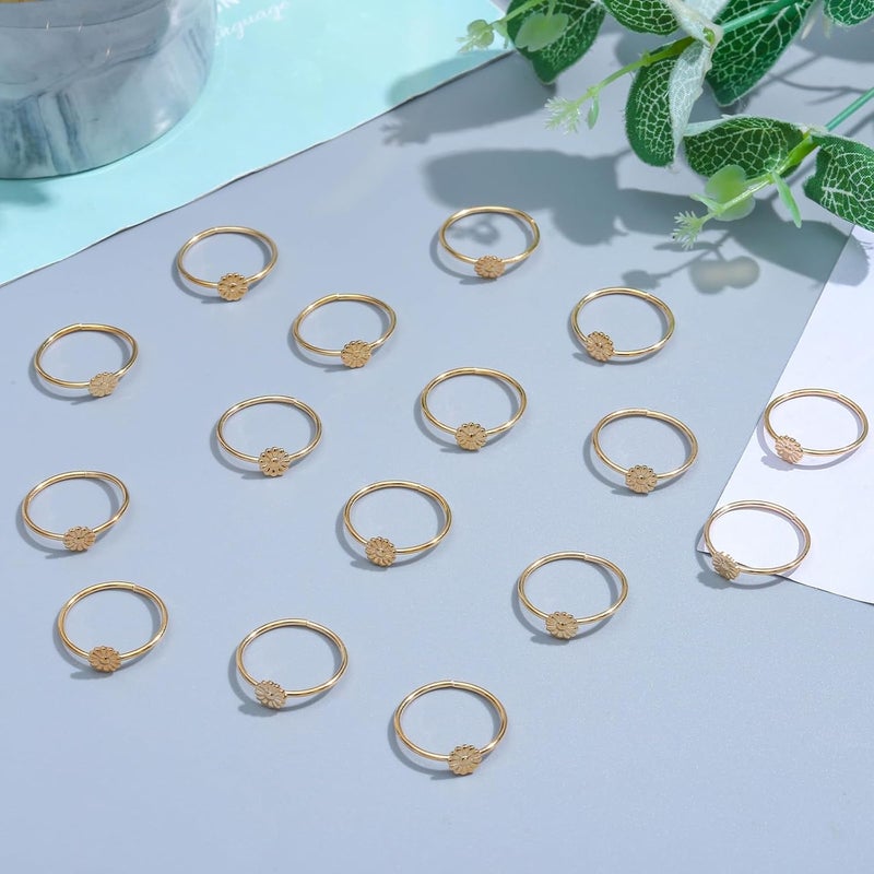 NEWITIN 120 Pieces Fake Rings Diamond Engagement Rings Silver Ring for Bridal Shower Party Game Wedding Table Decorations - Image 4